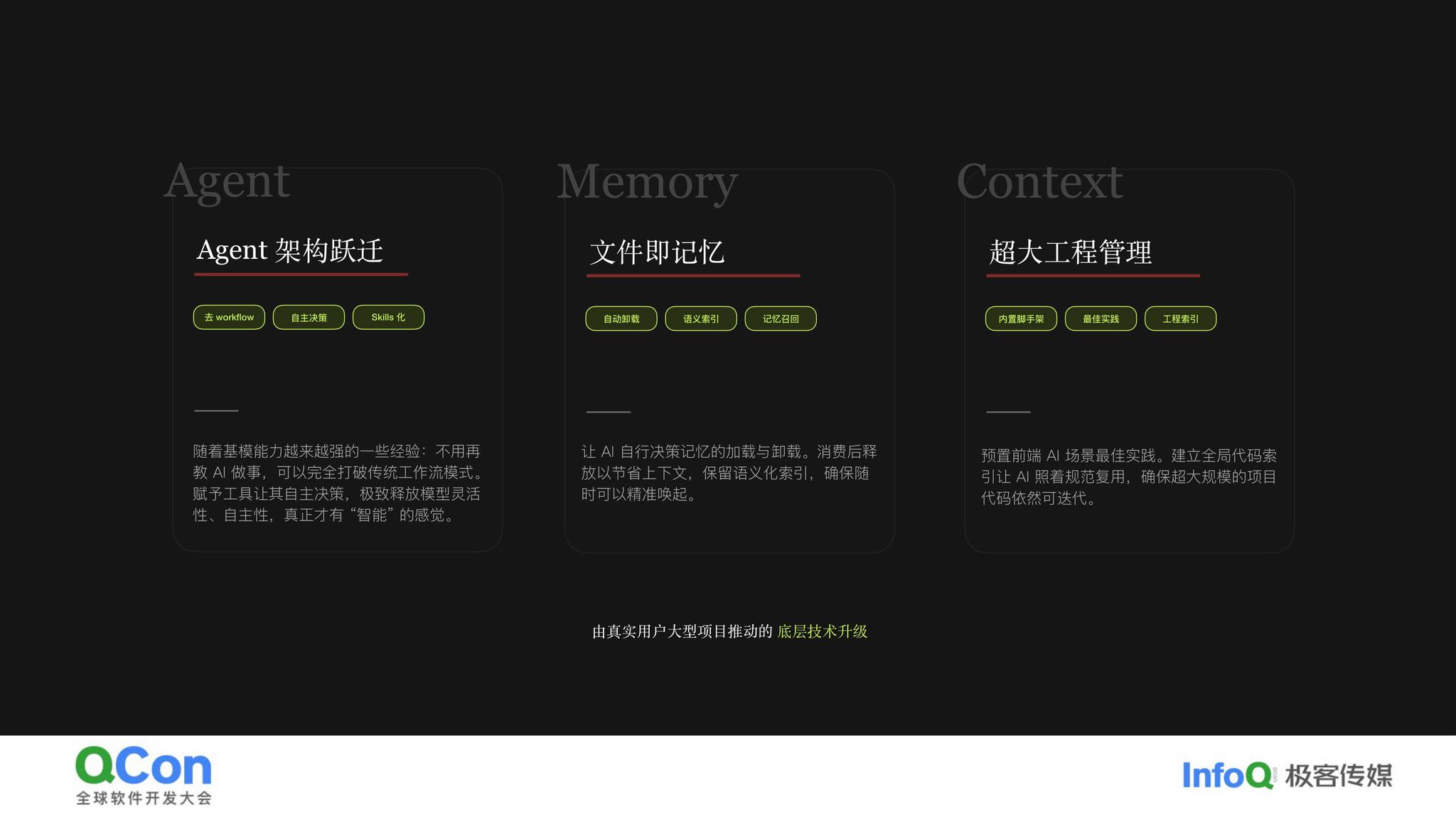 Agent架构跃迁 文件即记忆 超大工程
