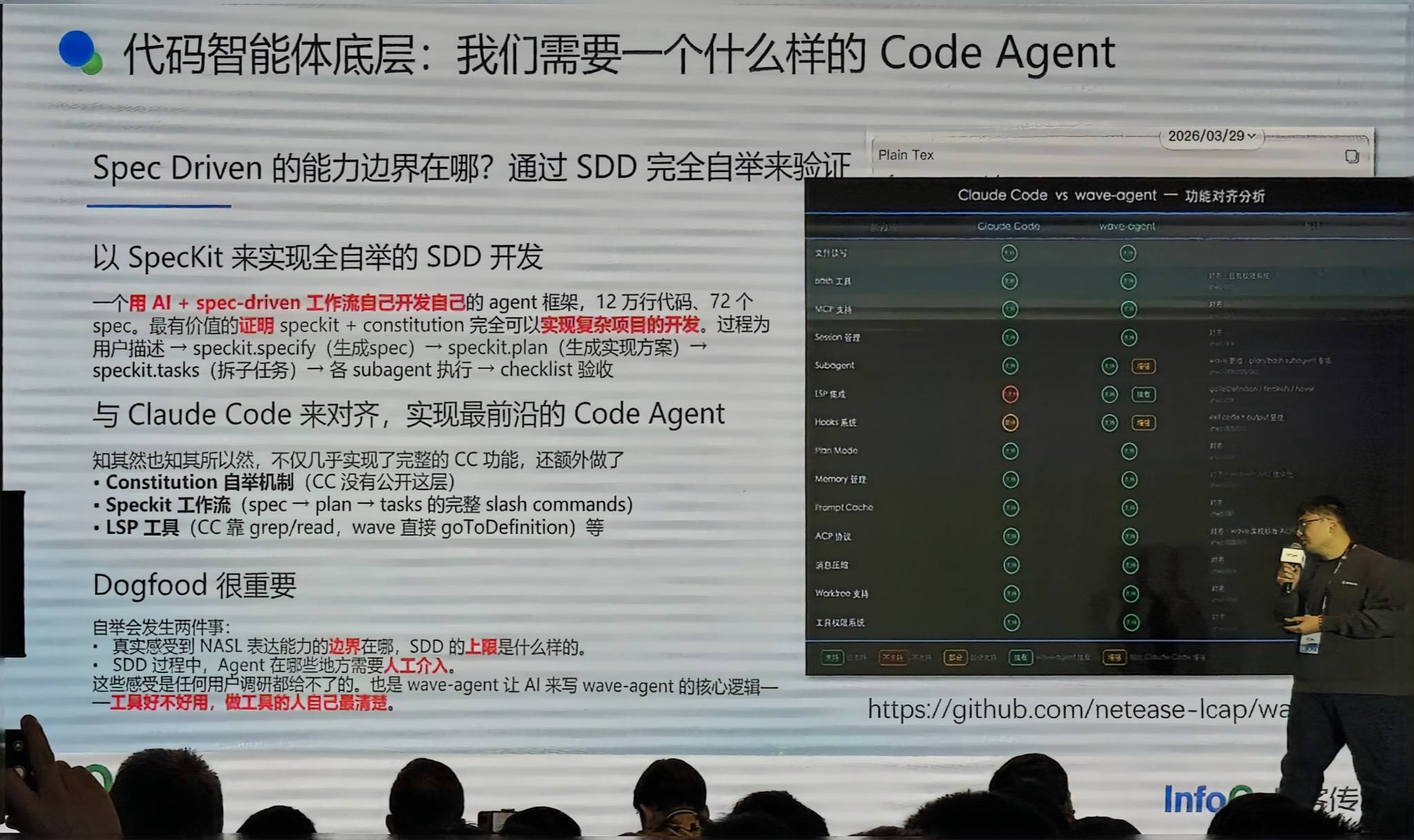 代码智能体底层 Claude Code vs wave-agent 功能对齐分析